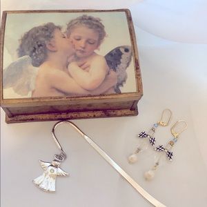Italy made angel box lot